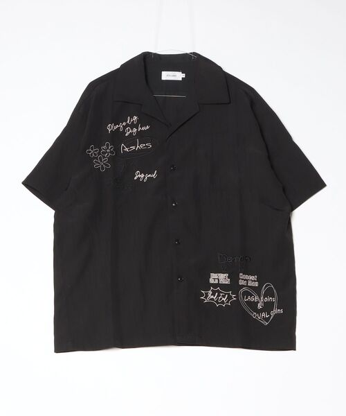 ATELANE(アテレーン)の「ATELANE /TNシャンブレー/刺繍シャツ/ラクガキ/トラ(シャツ/ブラウス・メンズ・ブラック/ブラック系その他/ブルー/ベージュ・MEDIUM/LARGE)」の12枚目の写真