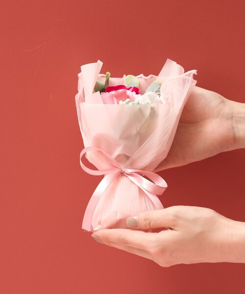 BIRTHDAY BAR(バースデイバー)の「Soap Flower Bouquet ソープフラワーブーケ(インテリア雑貨・レディース・レッド/ピンク・0)」の6枚目の写真