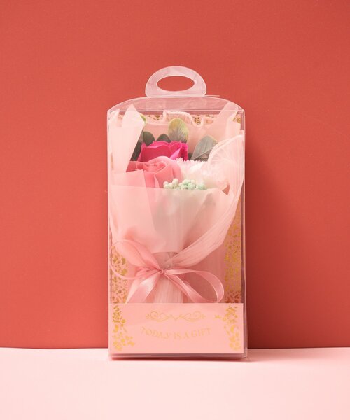 BIRTHDAY BAR(バースデイバー)の「Soap Flower Bouquet ソープフラワーブーケ(インテリア雑貨・レディース・レッド/ピンク・0)」の8枚目の写真
