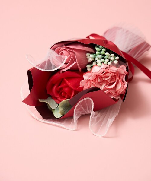BIRTHDAY BAR(バースデイバー)の「Soap Flower Bouquet ソープフラワーブーケ(インテリア雑貨・レディース・レッド/ピンク・0)」の5枚目の写真
