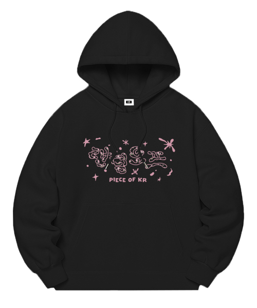RANDOMOFF（ランダムオフ）の「CLOUDY OFF OVER FIT HOODIE (3color)（パーカー・レディース・ネイビー/ホワイト/ブラック・SMALL/MEDIUM/LARGE/X-LARGE）」の5枚目の写真
