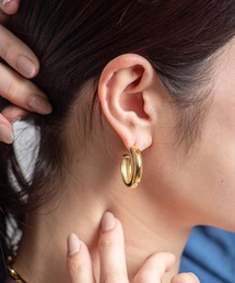 JENNYBIRD（ジェニーバード）の「【JENNY BIRD/ジェニーバード】ミディアムフープ ピアス Staple Hoops - Medium（ピアス（両耳用））」
