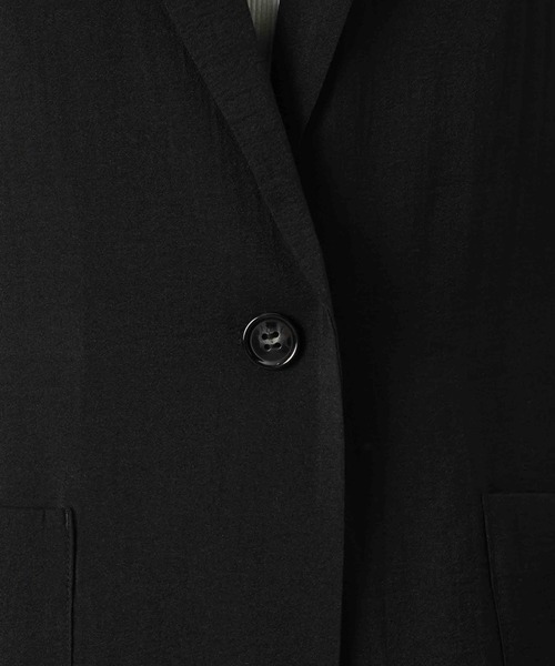 LUCA/LADY LUCK LUCA（ルカ/レディラックルカ）の「LC/LLL セミシアー長袖シングルジャケット/テーラードジャケット（テーラードジャケット・レディース・ベージュ/ブラック/グレー・FREE）」の9枚目の写真
