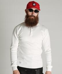 Schott/ショット/ARMY RIB HENLEY LS T-SHIRT/アーミーリブ ヘンリーロンT