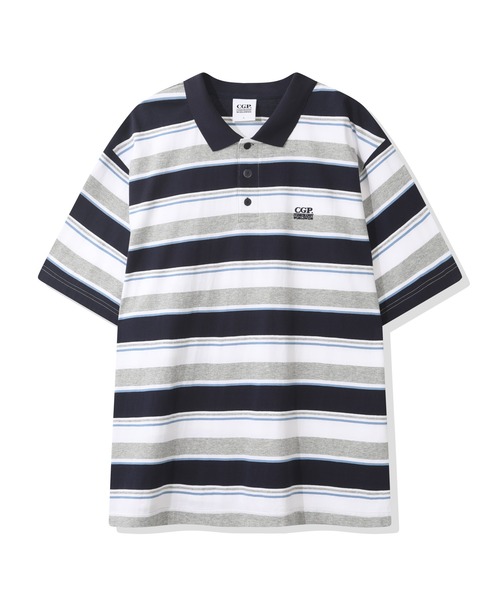 codegraphy（コードグラフィー）の「Multi-Striped Collared Shirt CBFUUTS012（シャツ/ブラウス・メンズ・ブラウン/ダークネイビー・SMALL/MEDIUM/LARGE）」の12枚目の写真