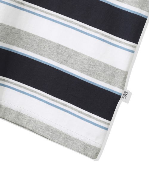 codegraphy（コードグラフィー）の「Multi-Striped Collared Shirt CBFUUTS012（シャツ/ブラウス・メンズ・ブラウン/ダークネイビー・SMALL/MEDIUM/LARGE）」の9枚目の写真