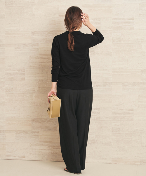 plage（プラージュ）の「《追加》sheer skipper ニット（ニット/セーター・レディース・ブラウン/ブラック/ホワイト・FREE）」の17枚目の写真