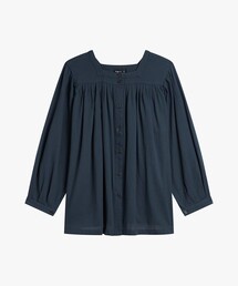 agnes b.(アニエスベー)の「UQ25 ラッフルブラウス(シャツ/ブラウス agnes b.(アニエスベー)の「UQ25 ラッフルブラウス(シャツ/ブラウス