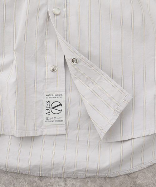 ARIES(アリーズ)の「ARIES / アリーズ POPLIN STRIPE WESTERN SHIRT(シャツ/ブラウス・レディース・ベージュ・X-SMALL)」の5枚目の写真