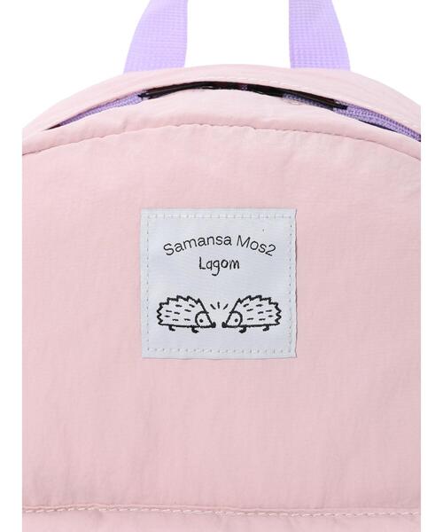 Samansa Mos2 Lagom(サマンサモスモスラーゴム)の「リュックサック(ハンドバッグ・キッズ・ネイビー/ピンク/グリーン・F)」の7枚目の写真