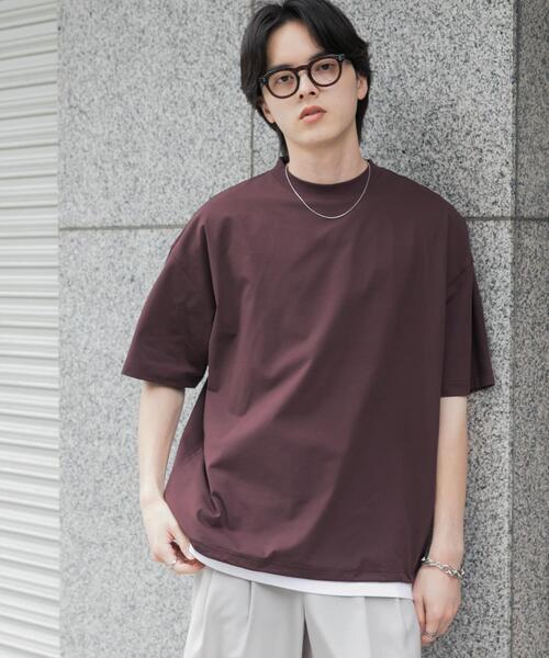 SENSE OF PLACE by URBAN RESEARCH(センスオブプレイスバイアーバンリサーチ)の「『接触冷感/イージーケア』クイックドライアソートドローコードショートスリーブ Tシャツ(Tシャツ/カットソー・メンズ・ブラック/ブラック系その他/ブラウン/ホワイト・LARGE/MEDIUM)」の13枚目の写真