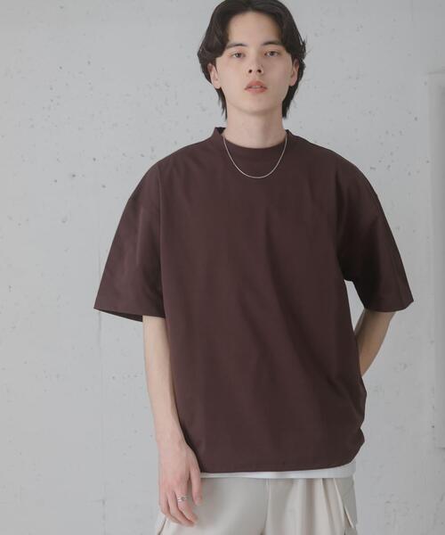SENSE OF PLACE by URBAN RESEARCH(センスオブプレイスバイアーバンリサーチ)の「『接触冷感/イージーケア』クイックドライアソートドローコードショートスリーブ Tシャツ(Tシャツ/カットソー・メンズ・ブラック/ブラック系その他/ブラウン/ホワイト・LARGE/MEDIUM)」の19枚目の写真
