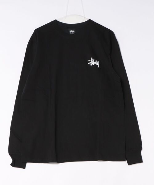 STUSSY（ステューシー）の「【STUSSY】ステューシー BASIC LOGO LONG SLEEVE ロゴ ロングスリーブ 長袖 Tシャツ / 1995000（Tシャツ/カットソー・レディース・ホワイト/ブラック・MEDIUM/LARGE/X-LARGE）」の4枚目の写真