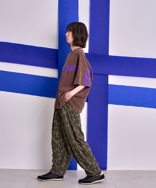 Nora Lily（ノラリリー）の「【Nora Lily】Camo Tuck Balloon Barrel Pants（その他パンツ・メンズ・カーキ/グレー・FREE）」の16枚目の写真