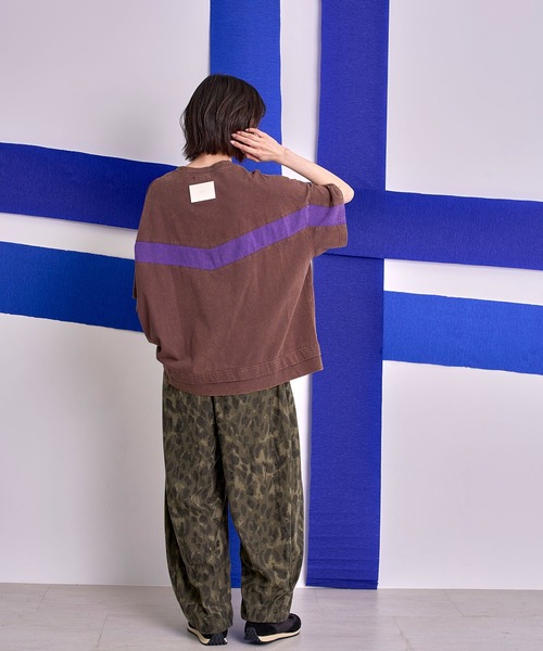 Nora Lily（ノラリリー）の「【Nora Lily】Camo Tuck Balloon Barrel Pants（その他パンツ・メンズ・カーキ/グレー・FREE）」の17枚目の写真