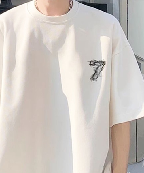GLAMOROUS JANE(グラマラスジェーン)の「アートプリントTシャツ(Tシャツ/カットソー・メンズ・ブラック/ホワイト・S/M/L)」の8枚目の写真