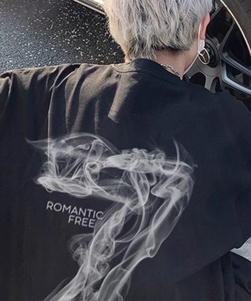 GLAMOROUS JANE(グラマラスジェーン)の「アートプリントTシャツ(Tシャツ/カットソー・メンズ・ブラック/ホワイト・S/M/L)」の9枚目の写真