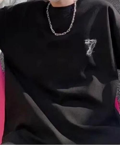 GLAMOROUS JANE(グラマラスジェーン)の「アートプリントTシャツ(Tシャツ/カットソー・メンズ・ブラック/ホワイト・S/M/L)」の10枚目の写真