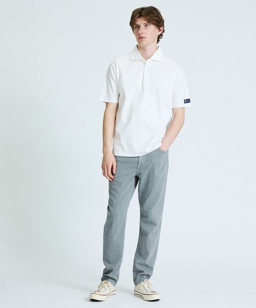 YANUK（ヤヌーク）の「【YANUK / ヤヌーク】 RESORT PHILIP DENIM PANTS / リゾートフィリップデニムパンツ / テーパード（デニムパンツ・メンズ・ホワイト/グレー・M/S/XL/L）」の11枚目の写真