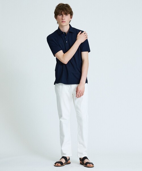 YANUK（ヤヌーク）の「【YANUK / ヤヌーク】 RESORT PHILIP DENIM PANTS / リゾートフィリップデニムパンツ / テーパード（デニムパンツ・メンズ・ホワイト/グレー・M/S/XL/L）」の15枚目の写真