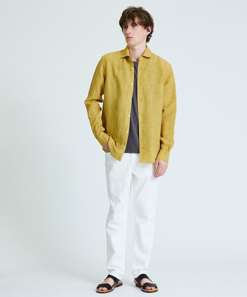 YANUK（ヤヌーク）の「【YANUK / ヤヌーク】 RESORT PHILIP DENIM PANTS / リゾートフィリップデニムパンツ / テーパード（デニムパンツ・メンズ・ホワイト/グレー・M/S/XL/L）」の18枚目の写真