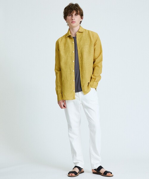 YANUK（ヤヌーク）の「【YANUK / ヤヌーク】 RESORT PHILIP DENIM PANTS / リゾートフィリップデニムパンツ / テーパード（デニムパンツ・メンズ・ホワイト/グレー・M/S/XL/L）」の19枚目の写真