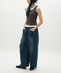 full/fill. | easy denim carve pants / イージーデニムカーブパンツ(デニムパンツ)