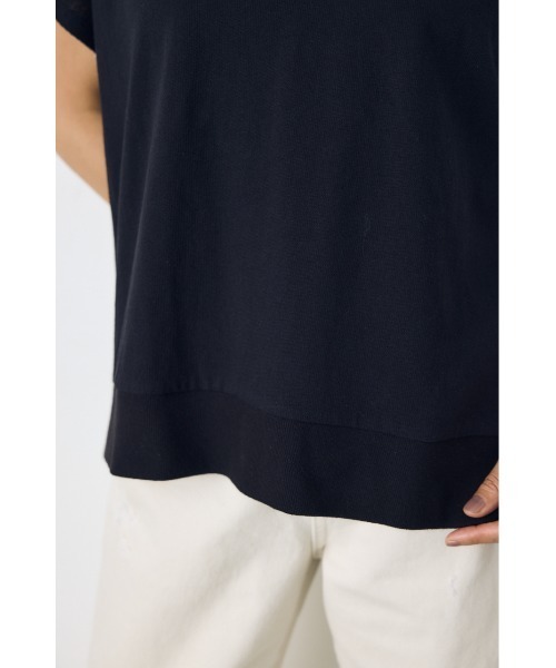 AZUL by moussy(アズールバイマウジー)の「タックスリーブノースリーブパーカー(パーカー・レディース・オフホワイト/杢グレー/ブラック/ライトカーキ・FREE)」の12枚目の写真
