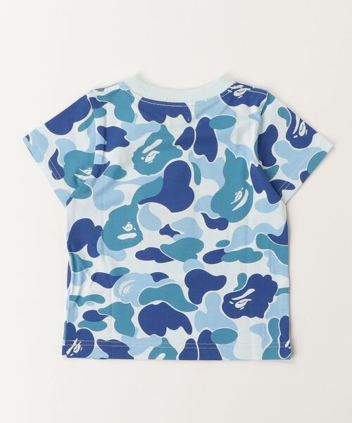 A BATHING APE(アベイシングエイプ)の「ABC CAMO BABY MILO TEE(Tシャツ/カットソー・キッズ・ブルー/ピンク/イエロー・110/130/120/90/100/140)」の10枚目の写真