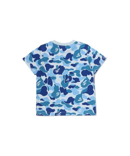 A BATHING APE(アベイシングエイプ)の「ABC CAMO BABY MILO TEE(Tシャツ/カットソー・キッズ・ブルー/ピンク/イエロー・110/130/120/90/100/140)」の4枚目の写真