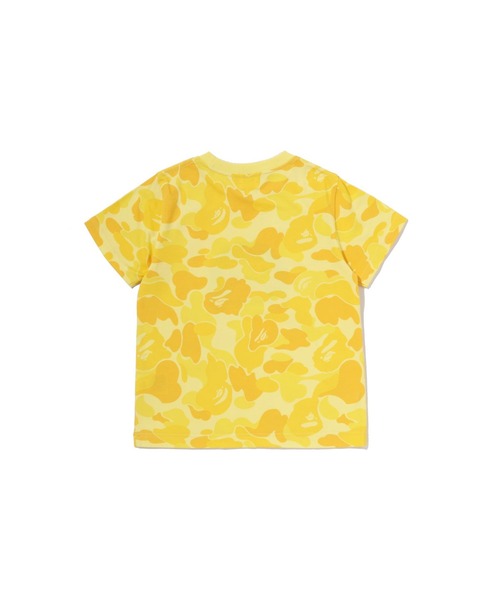 A BATHING APE(アベイシングエイプ)の「ABC CAMO BABY MILO TEE(Tシャツ/カットソー・キッズ・ブルー/ピンク/イエロー・110/130/120/90/100/140)」の5枚目の写真