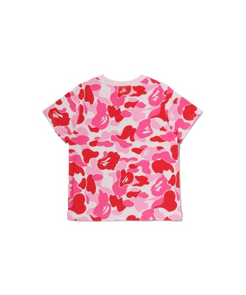 A BATHING APE(アベイシングエイプ)の「ABC CAMO BABY MILO TEE(Tシャツ/カットソー・キッズ・ブルー/ピンク/イエロー・110/130/120/90/100/140)」の6枚目の写真
