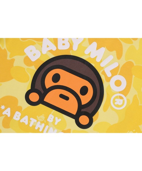 A BATHING APE(アベイシングエイプ)の「ABC CAMO BABY MILO TEE(Tシャツ/カットソー・キッズ・ブルー/ピンク/イエロー・110/130/120/90/100/140)」の8枚目の写真