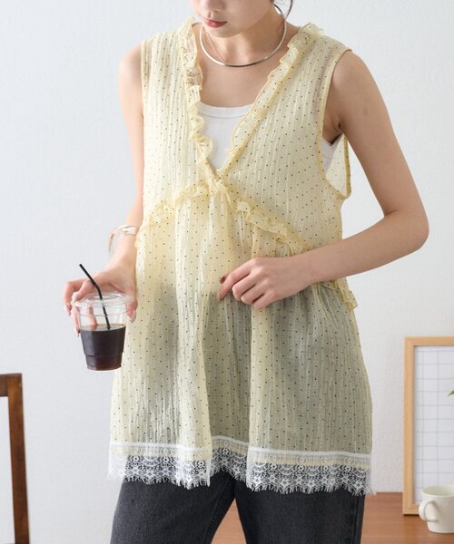 ご専用　トゥービーシック✨　新品未使用✨　たっぷりレースフリルゆったりチュニック TO BE CHIC / トゥー ビー シック | ファッション通販 タカシマヤ