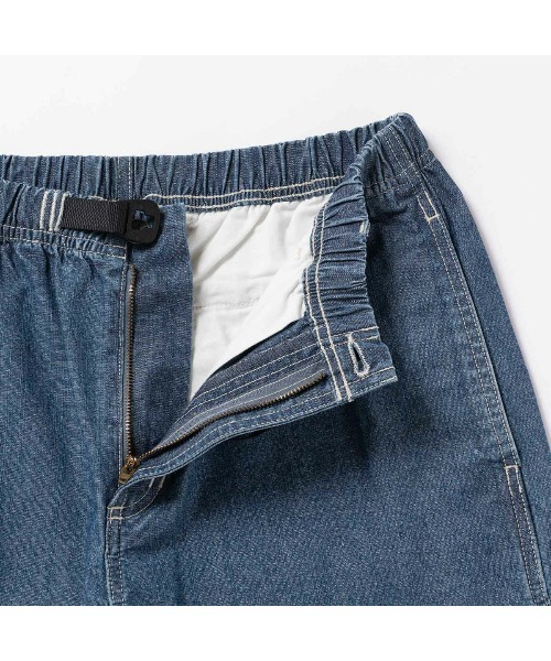 Kinetics(キネティクス)の「Gramicci JAPANESE CHAMBRAY SHORT(グラミチ ジャパニーズ シャンブレー ショーツ)(デニムパンツ・メンズ・ネイビー/ブルー・MEDIUM/XX-LARGE/X-LARGE/LARGE)」の10枚目の写真