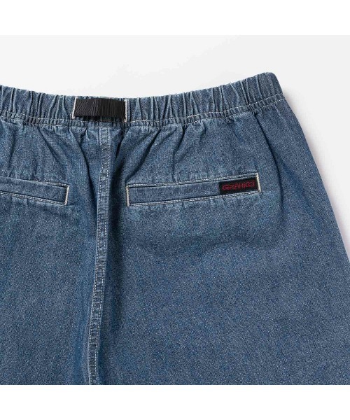 Kinetics(キネティクス)の「Gramicci JAPANESE CHAMBRAY SHORT(グラミチ ジャパニーズ シャンブレー ショーツ)(デニムパンツ・メンズ・ネイビー/ブルー・MEDIUM/XX-LARGE/X-LARGE/LARGE)」の9枚目の写真