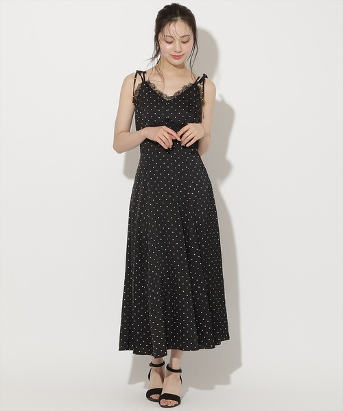 WILLSELECTION(ウィルセレクション)の「レーストリムキャミワンピース(ワンピース・レディース・ブラック系その他/ホワイト系その他・FREE)」の16枚目の写真