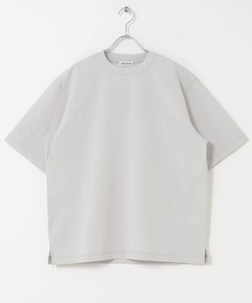 FORK&SPOON(フォークアンドスプーン)の「FORK&SPOON TEC LINEN T-SHIRTS(Tシャツ/カットソー・メンズ・ライトグレー/ブルー系その他/ブラック・4/5)」の19枚目の写真