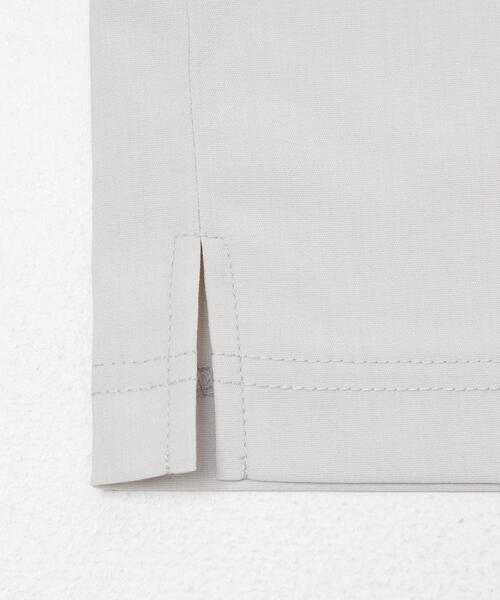 FORK&SPOON(フォークアンドスプーン)の「FORK&SPOON TEC LINEN T-SHIRTS(Tシャツ/カットソー・メンズ・ライトグレー/ブルー系その他/ブラック・4/5)」の20枚目の写真