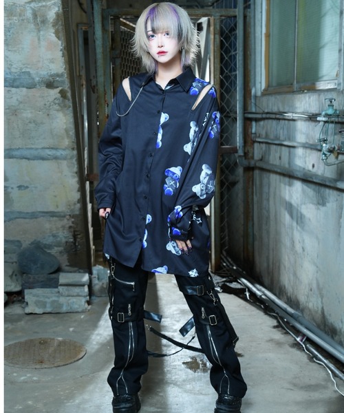 Amilige(アミリージュ)の「サスペンダーベルトZIPパンツ(その他パンツ・レディース・ブラック・MEDIUM/SMALL)」の15枚目の写真