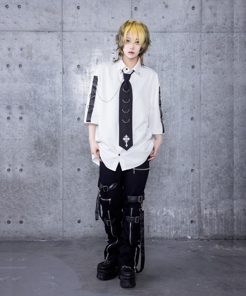 Amilige(アミリージュ)の「サスペンダーベルトZIPパンツ(その他パンツ・レディース・ブラック・MEDIUM/SMALL)」の6枚目の写真
