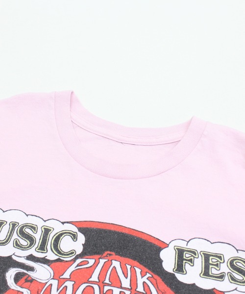 RNA(アールエヌエー)の「M2725 【PINKMOTEL】サイケプリントT(Tシャツ/カットソー・レディース・ピンク/ホワイト/ブラック・MEDIUM)」の17枚目の写真