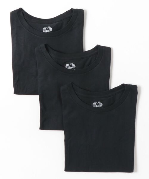 FRUIT OF THE LOOM(フルーツオブザルーム)の「"05"≪FRUIT OF THE LOOM≫パックT 3枚セット Tシャツ(Tシャツ/カットソー・メンズ・ブラック/オフホワイト・XL/M/L)」の20枚目の写真