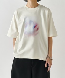 Lui's（ルイス）の「out of focus Tシャツ / smoke（Tシャツ/カットソー）」