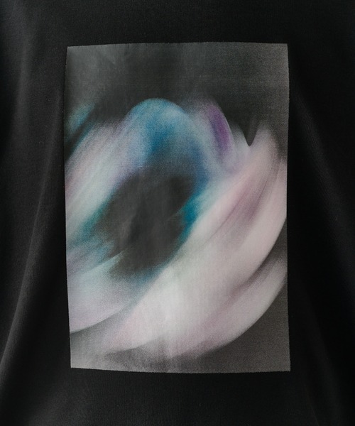 Lui's(ルイス)の「out of focus Tシャツ / smoke(Tシャツ/カットソー・メンズ・ホワイト/チャコールグレー/ブラック・S/M)」の11枚目の写真