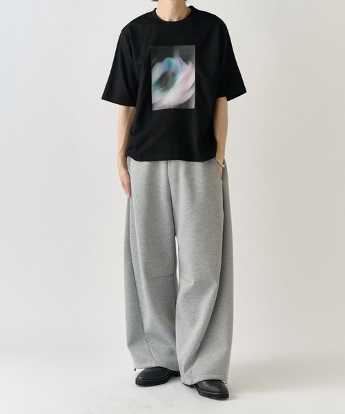 Lui's(ルイス)の「out of focus Tシャツ / smoke(Tシャツ/カットソー・メンズ・ホワイト/チャコールグレー/ブラック・S/M)」の21枚目の写真