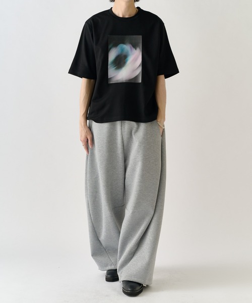 Lui's(ルイス)の「out of focus Tシャツ / smoke(Tシャツ/カットソー・メンズ・ホワイト/チャコールグレー/ブラック・S/M)」の22枚目の写真