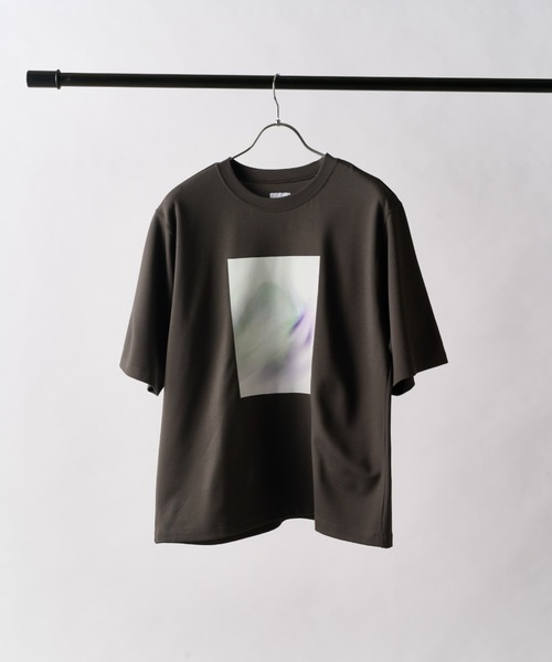 Lui's(ルイス)の「out of focus Tシャツ / smoke(Tシャツ/カットソー・メンズ・ホワイト/チャコールグレー/ブラック・S/M)」の14枚目の写真