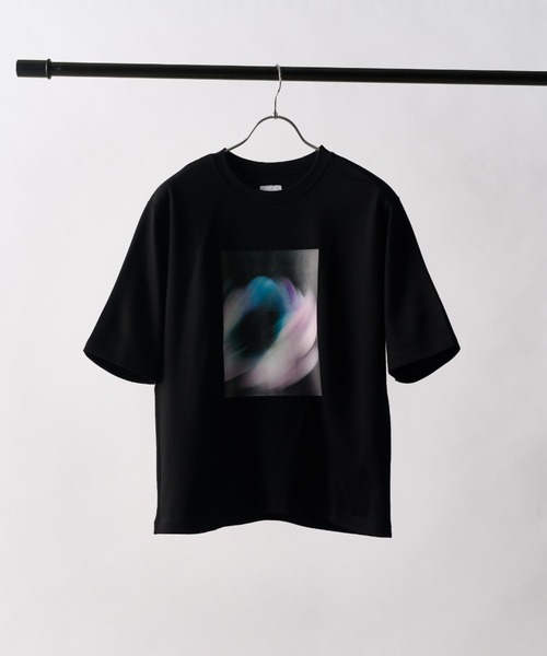 Lui's(ルイス)の「out of focus Tシャツ / smoke(Tシャツ/カットソー・メンズ・ホワイト/チャコールグレー/ブラック・S/M)」の10枚目の写真