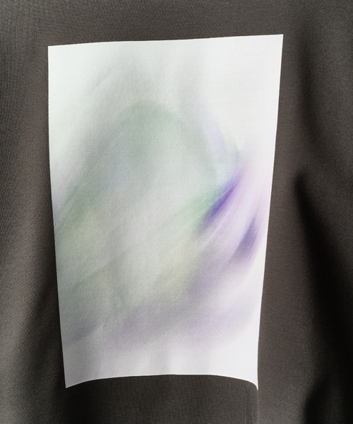 Lui's(ルイス)の「out of focus Tシャツ / smoke(Tシャツ/カットソー・メンズ・ホワイト/チャコールグレー/ブラック・S/M)」の15枚目の写真